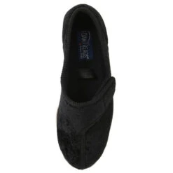 Foamtreads Jewel Slipper Black Velour (Women's) 12 Foamtreads Jewel Slipper Black Velour (Women's) -ECCO Sales jewel black 5