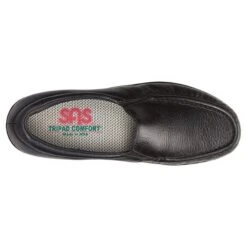 SAS Twin Loafer Black Leather (Women's) -ECCO Sales pic2 680991d4 2362 40e5 ba8d 39278ed8c078