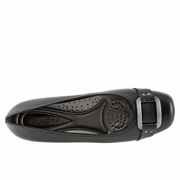 Trotters Sizzle Black Leather (Women's) 6 Trotters Sizzle Black Leather (Women's) - Image 4