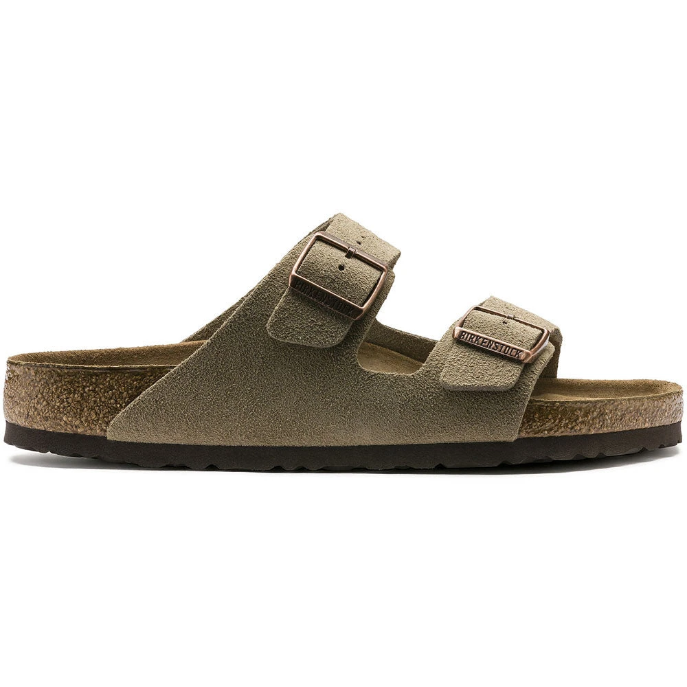Birkenstock Arizona Soft Footbed Sandal Taupe Suede (Women's) 4 Birkenstock Arizona Soft Footbed Sandal Taupe Suede (Women's) - Image 2