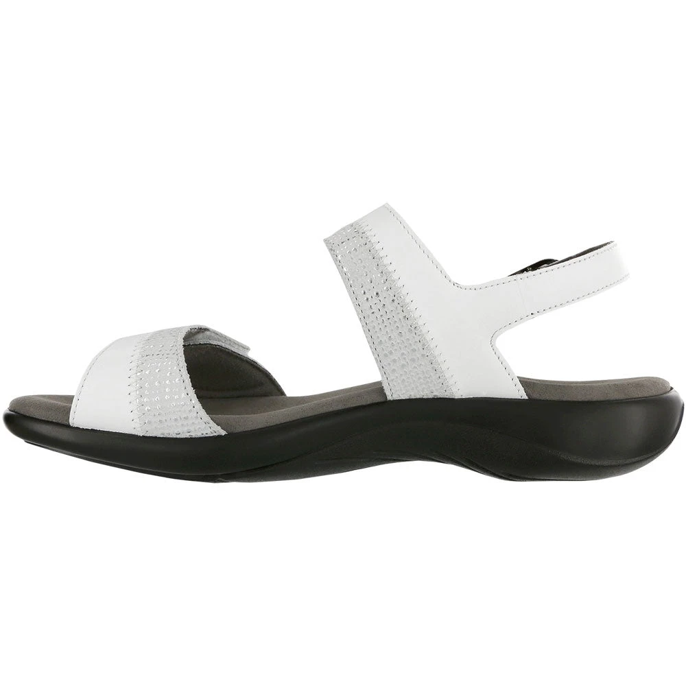SAS Nudu Sandal White Leather (Women's) - Image 2
